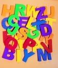Edushape Jumbo Magnetic Foam Uppercase Letters, Set - 26