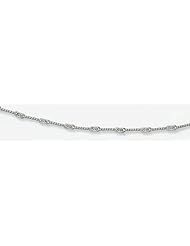 14k Hand Made Chain Necklace 24"
