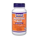 HYALURONIC ACID 100MG 2X PLUS - 60 VCAPS., (Now Food)