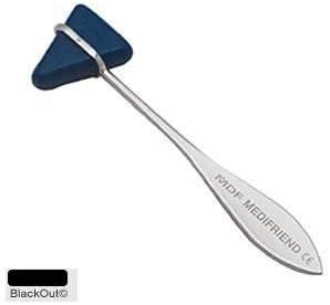 Taylor Percussion Hammer - Chrome by MDF Instruments Direct, BlackOut - 1 Ea