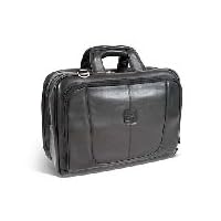 Pacific Design Evolution Leather Classic Laptop Briefcase, Nappa