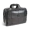 Pacific Design Evolution Leather Classic Laptop Briefcase, Nappa