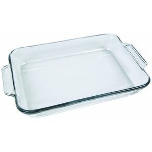 Anchor Hocking Co. 81935 3 Quart Glass Baking Dish