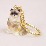 Ragdoll Tiny Ones Cat Keychain (2 1/2 in)