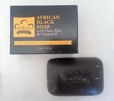 Nubian Heritage/Sundial Creations African Black Bar Soap with Oats and Aloe Vera, 2 Count