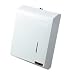 Office Products : Paper Towel Dispenser, 300 C-Fold/500 Multifold , 12x4x15-1/2, White Metal EXC242W
