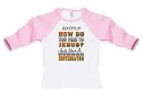 How Do You Pray #2? Toddler Raglan T-Shirt