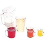 Cambro Plastic Measuring Cup, 4 Qt Liquid Capacity, Each
