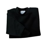 NEW Port & Company - Youth Crewneck Sweatshirt Black-XL