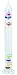 Chaney Instrument 17-Inches Galileo Thermometer