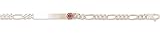 8 Figaro 150 Medical Alert ID Bracelet