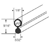 Black Fixed Panel Sill Vinyl - 1000ft - 4-5 Week Lead Time