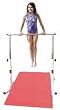 Beginner Horizontal Bar - Coated White Finish - Gym Equipment