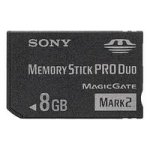 164506 Sony 8gb Memory Stick Pro Duo Mark2 msmt8gn