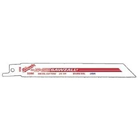 Milwaukee 48-00-5710 12 x 8TPI Super Sawzall Bi-Metal Blades 5 Blades per Pack by Milwaukee