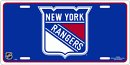 New York Rangers License Plate
