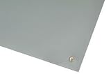 Techni-Stat 3 Layer Vinyl Mat, Gray, 3' x 4', W/Cord