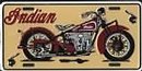 Indian Motorcycle License Plate