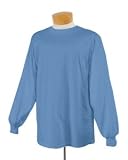 JERZEES Heavyweight Blend Long Sleeve Tee - Light Blue 2XL