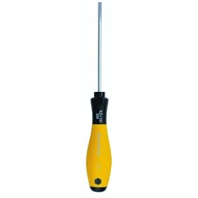 Wiha 30246 Slotted Screwdriver, ESD Safe with SoftFinish Handle, 5.5mm