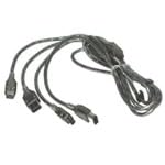 Logic 3 Multi-Colour Link Cable (Game Boy)