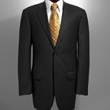Twill Weave Two-Button Suit Jacket