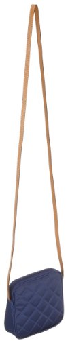 Bogner Elba Aruba 0493510186, Damen Umhängetasche, blau, (marine 186), 17x4x16