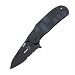 Trance, Black FRN Handle, Black Blade, ComboEdge