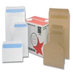 5 Star Office Envelopes Lightweight Wallet Gummed 