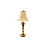 IMAGE OF Ledu L9002 Antique Brass Finish Table Lamp with Bell Shade, 27 High