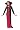Girls Victorian Vampiress Costume Size Medium 8-10