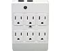 Recoton SM-WG6T 6 Outlet Surge Suppressor with Phone Line