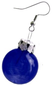 Christmas Transparent Ornament Earring