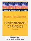 Fundamentals of Physics Extended Fifth Edition and Study Guide to Accompany Fundamentals of Physics, Fifth Edition and A Student's Pocket Companion to Accompany Fundamentals of Physics, Fifth Edition