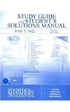 Student Study Guide & Solutions Manual