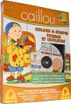 Caillou Colors & Shapes Bi-Lingual CD/Workbook Combo