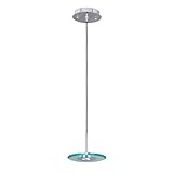 ET2 Lighting E20263-10 Hagen LED Mini Pendant, Chrome