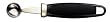 Pedrini Black & Satin Stainless Steel Melon Baller