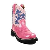 Ariat Ladies 8 'Gem Baby' Western Boots - Pink by Ariat