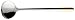from Villeroy & Boch Villeroy & Boch Ella Partially Gold Plated 236 mm Salad Serving Spoon Model 1263511730