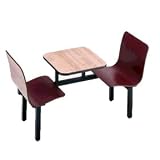 Robertson Furniture 99WS23Q Contour Wall Booth - Half-Size, 2 Seats, Quick Ship