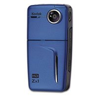 Kodak Zx1 HD Pocket Video Camera (Blue) image