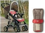 Jeep Space Pushchair in Bordeaux