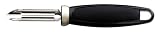 Pedrini Black & Satin Stainless Steel Peeler