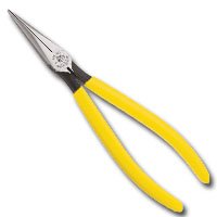 Click here to buy 8 Long-Nose Pliers - Long Reach, Rounded Nose by Klein Tools.