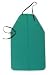 Condor 6NB99 Apron, Flame Retardant, Green, 40 In Length