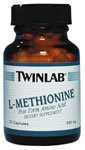 L-Methionine 500 mg 30 Caps