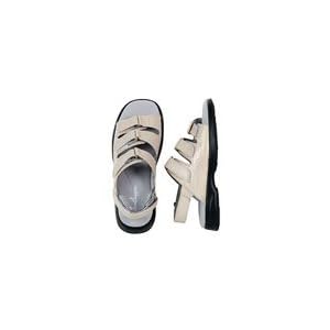 Buy Sandbaggers Lucy Sandal - Champagne Lizard by Sandbaggers