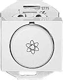 Merten 573529 Einbau-Memory-Halogen-Superdimmer f&uuml;r induktive Last, 20-500 VA, lichtgrau