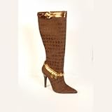 Rocawear "Naomi" - RocaWear "Naomi"Brown/Gold Signature Boots